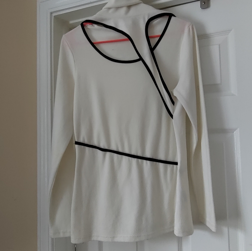 Off-white (Color) Venus (Brand) Turtleneck Sweater